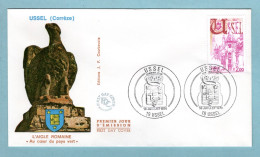 FDC France 1976 - Ussel - YT 1872 - 19 Ussel - 1970-1979