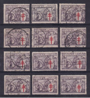 1934 Chevalier 12 X - Used Stamps