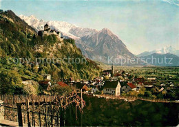 72666576 Vaduz Gesamtansicht Mit Schloss Alpenpanorama Vaduz - Liechtenstein