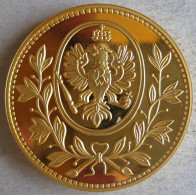 Prussian Ducat 2006 Feines Gold 1803 Medaille En Cuivre Plaqué Or - Andere & Zonder Classificatie