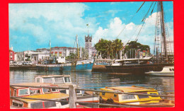 BARBADOS - Careenage In Bridgetown - Cartolina Viaggiata Nel 1980 - Barbados (Barbuda)