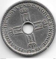 *norway 1 Krone  1939 Km 385    Vf+ - Norvège