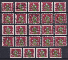 24 X Fleurs Plantes Flowers 1950 N° 834 - Used Stamps