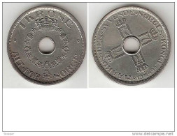 Norway 1 Krone 1949  Km 385  Xf - Noorwegen