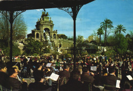 BARCELONA, CATALUNA, ARCHITECTURE, DANCE, MUSIC PAVILION, PARK, MONUMENT, SPAIN, POSTCARD - Barcelona