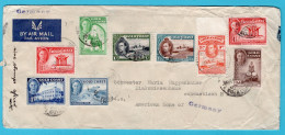 GOLD COAST Air Cover 1948 (?) Kumase To Germany - Côte D'Or (...-1957)