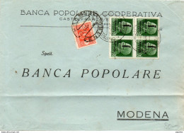 1944  LETTERA CON ANNULLO MODENA  + SEGNATASSE - Autres & Non Classés