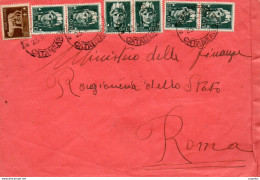 1945 LETTERA CON ANNULLO NICASTRO CATANZARO - Poststempel