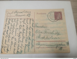 1943 CARTOLINA CON ANNULLO COBURG - Other & Unclassified