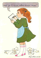 Enfants - Illustration - Dessin - Agnès Rosentiehl - Bonne Nouvelle - Moi Je T'écris Alors écris Moi - CPM - Voir Scans  - Kindertekeningen