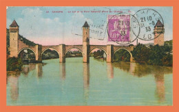 A710 / 045 46 - CAHORS Le Lot Et Pont Valentré - Cahors