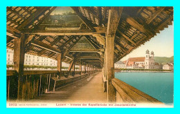 A704 / 403 Suisse Luzern Inneres Der Kapellbrucke - Luzern