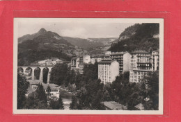 52. ST-CLAUDE . LE VIADUC ET LES MAISONS A 9 ETAGES . CARTE ECRITE AU VERSO - Saint Claude