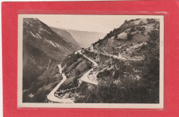 14. ST-CLAUDE . ROUTE DE MOREZ A St-CLAUDE ET A GENEVE PAR SEPTMONCEL .  CARTE NON ECRITE - Saint Claude