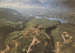 CARTOLINA  D2 SANZENO M. 640,TRENTO,TRENTINO ALTO AGIGE-PANORAMA-VACANZA,MONTAGNA,SCIARE,BELLA ITALIA,VIAGGIATA 1997 - Trento