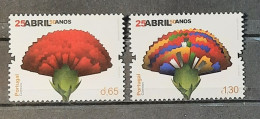 2024 - Portugal - MNH - 25 Years Of 25th April Revolution (joint With Angola And Cape Verde) - 2 Stamps - Ongebruikt