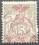 Nouvelle Calédonie 1903 Surchargé Overprinted CINQUANTENAIRE 24 SEPTEMBRE 1853 1903 Yvert 73 O Used - Used Stamps