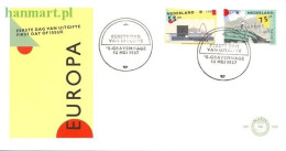 Netherlands 1987 Mi 1318-1319 FDC  (FDC ZE3 NTH1318-1319) - 1987