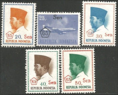 500 Indonesia 1965 President Sukarno MNH ** Neuf SC (IDS-99) - Indonesia