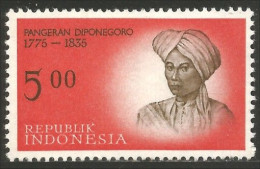 500 Indonesia 1961 Pangeran Diponegoro No Gum Sans Gomme (IDS-88) - Indonesië