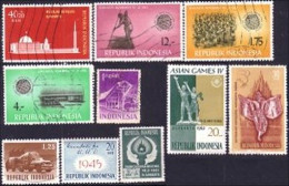 500 Indonesia 10 Stamps (IDS-60) - Indonesië
