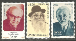 518 Israel Klausner Perez Bernstein Rabbi Arys Levin MNH ** Neuf SC (ISR-90) - Otros & Sin Clasificación