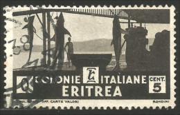 521 Eritrea 1934 5c Peche Requins Shark Fishery (ITC-90) - Eritrea