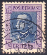 521 Eritrea Posta Coloniale Italiana Victor Emmanuel III 1.25 (ITC-30) - Eritrea