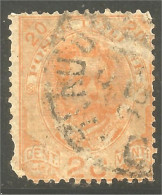 520 Italy 1895 Humbert I 20c Orange (ITA-402) - Autres & Non Classés