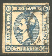 520 Italy 1863 15c Blue Victor Emmanuel II (ITA-378) - Autres & Non Classés