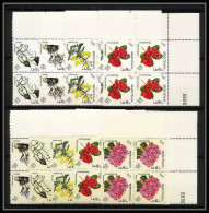 437b Bhutan (bouthan) MNH ** Yvert N° 101 / 109 Mi 130-138 Fleurs (fleur Flower Flowers) 1967 Bloc 4 - Bhutan