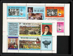 672 - YAR (nord Yemen) MNH ** N° 1406 / 1417 A Musique (music) Ludwig Van Beethoven - Yemen