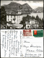 Ansichtskarte Lugano Partie Am Hotel-Sport-Garni Lugano 1960 - Andere & Zonder Classificatie