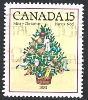 Canada 1981. Scott #901 (U) Christmas Tree 1881 - Oblitérés