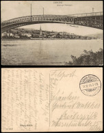 Ansichtskarte Koblenz Brücke, Durchblick 1914  Gel. Feldpost Cobern-Gondorf - Koblenz