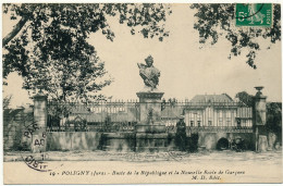 POLIGNY - Buste De La République, Ecole De Garçons - Poligny