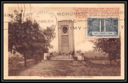 0044/ Carte Maximum (card) France N°317 Monument De Vimy à La Mémoire Des Canadiens 26/7/1936 Fdc Premier Jour - ....-1949