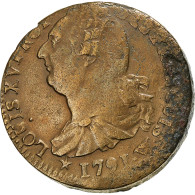 France, Constitution, 2 Sols, 2 Sols François, 1791, Lille, Bronze, TB - Altri & Non Classificati