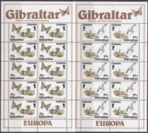 GIBRALTAR 503-504, 2 Kleinbogen, Postfrisch**, Europa: Natur- Und Umweltschutz, 1986 - Gibraltar