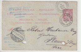 Belgien 1892 - Postkarten 1871-1909