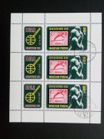 UNGARN MI-NR. 3432 A GESTEMPELT(USED) KLEINBOGEN BRIEFMARKENAUSSTELLUNG NORWEX 80 - Blocs-feuillets