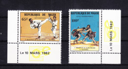 Niger 792-793 Postfrisch Jugendfestival In Agades, MNH #RB729 - Niger (1960-...)