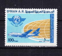 Syrien 1365 Postfrisch Flugzeug, Organisation "ICAO", MNH #RB504 - Siria