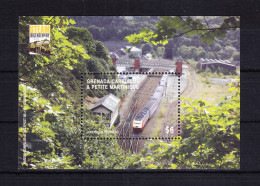 Grenada Block 586 Mit 4098 Postfrisch Eisenbahn #RE090 - Grenada (1974-...)