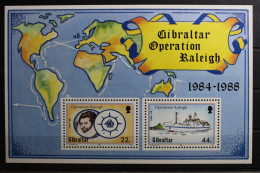 Gibraltar Block 11 Mit 557+559 Postfrisch Schiffe #RO041 - Gibraltar