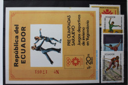 Ecuador Block 110 Und 1961-1964 Postfrisch Olympia Los Angeles 1984 #RH912 - Ecuador