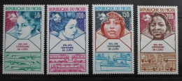 Niger 442-445 Postfrisch UPU Weltpostverein #RM435 - Niger (1960-...)