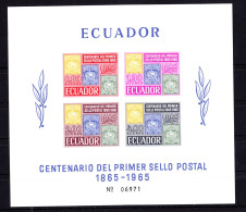 Ecuador Block 13 Mit 1186-1189 Postfrisch 100 Jahre Briefmarken #RL471 - Ecuador