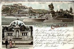 Gruss Aus Koblenz - Litho - Koblenz