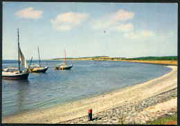 Het Eiland Vlieland , De Baai Tussen Dorp En Haven  , Not Used 2 Scans For Condition.(Originalscan !!) - Vlieland